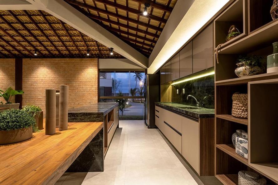 Maravilhoso Garden Imbassai Pe Na Areia Bahia Litoral Apartment Ngoại thất bức ảnh