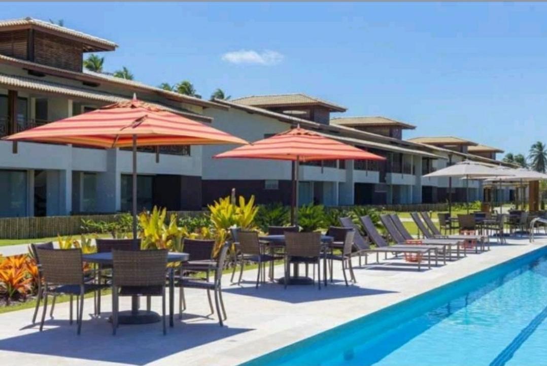 Maravilhoso Garden Imbassai Pe Na Areia Bahia Litoral Apartment Ngoại thất bức ảnh